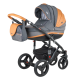 Детская коляска Adamex Vicco Carmel&Grey 2 в 1